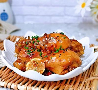 柠香酱鸡腿快手又营养,我家的冬日必备菜品