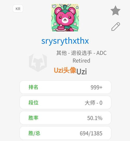 bin韩服账号加入blg,uzi和lqs更改情侣头像,全神班只差打野