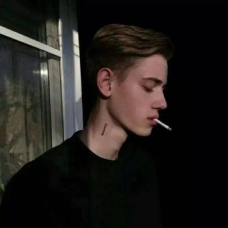 个性超酷真人潮流男生头像心里很孤独