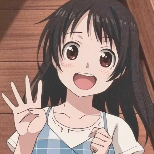头像女ins高级质感动漫模糊系列动漫少女