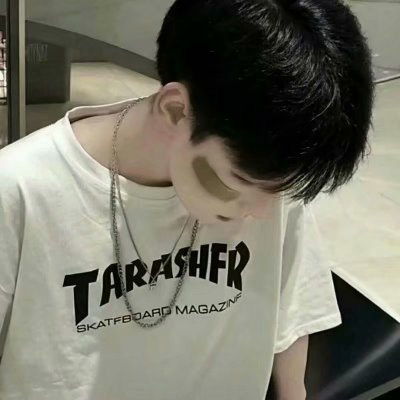 男生头像冷酷帅气侧脸甩不掉的轻狂