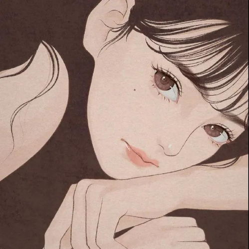 一顿暴码可盐可甜插画风头像,看完不换算我输