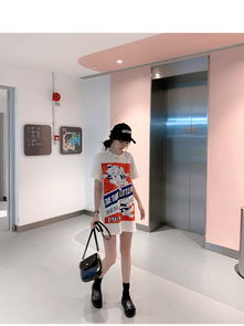春夏ins网红抖音潮牌卡通小猪印花宽松短袖t恤上衣薄女p50中纺服饰v10四季星座网