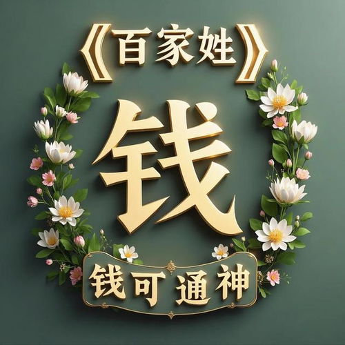 百家姓钱姓头像