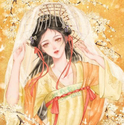 古风女生头像和你一起喝咖啡时,我从来不放糖,因为你,糖分超标
