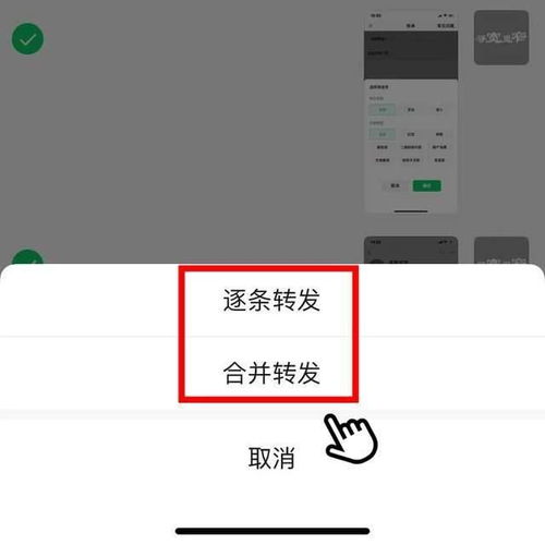 微信上怎样多选转发聊天记录这篇教你,从此图片文件能批量处理