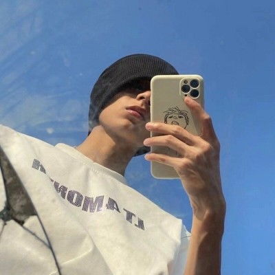 收藏给你家憨憨用的ins风真人男头