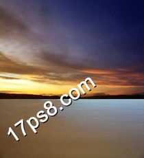 ps简单合成一幅海边沙滩上的绿树奇幻风景图片教程