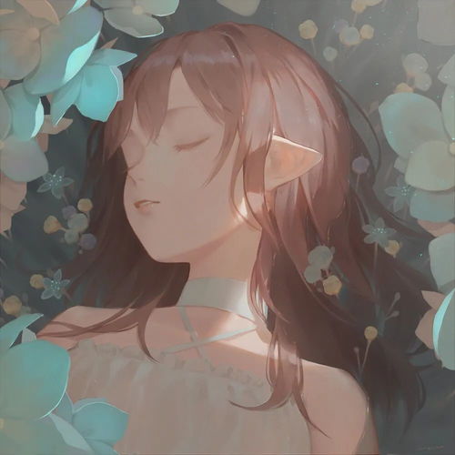 女生头像ins高级质感动漫插画