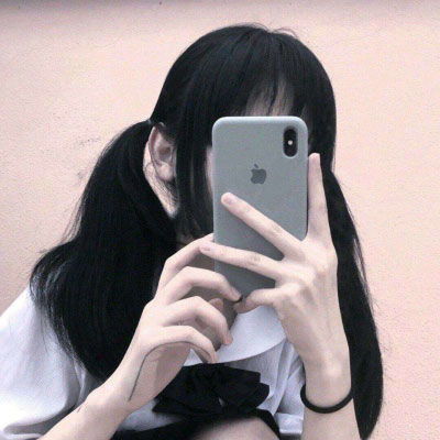 真人女生头像ins高级质感挡脸女生