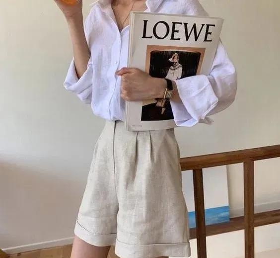 火遍ins的亚麻风,才是夏天最高级的打开方式
