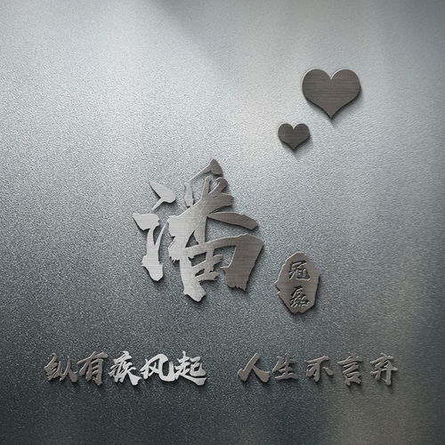 姓氏签名壁纸头像设计一共15款,等你来挑选
