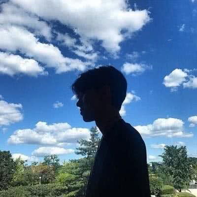 头像男ins高级质感背影背影