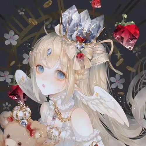 女人微信头像花朵图片动漫头像