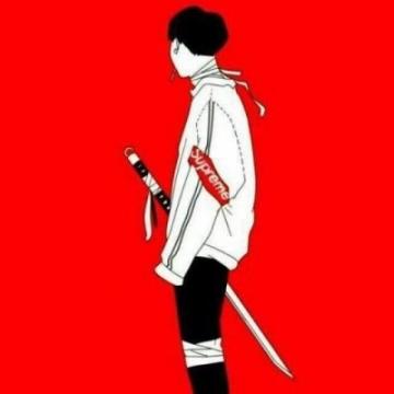 男人最招财的微信头像红色系大全寓意好的男生红色动漫头像