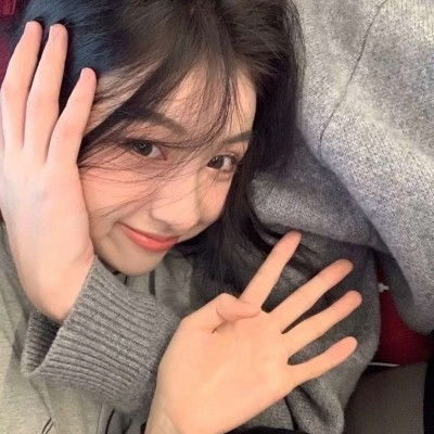 ins真人可爱女生头像