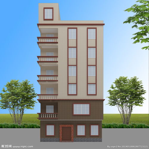 自建房外立面效果图设计图室外模型3d设计