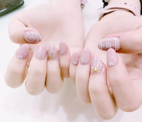 受仙女喜欢的ins风美甲
