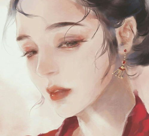 ins爆火插画女头若你能跌进我的梦,我的故事将为你展开