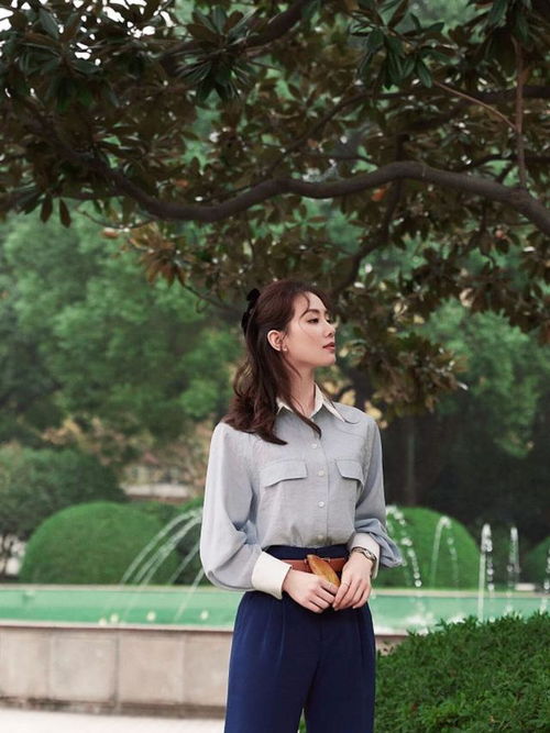 还是刘诗诗厉害,把通勤风服饰穿出高级优雅感,职场女人都适合