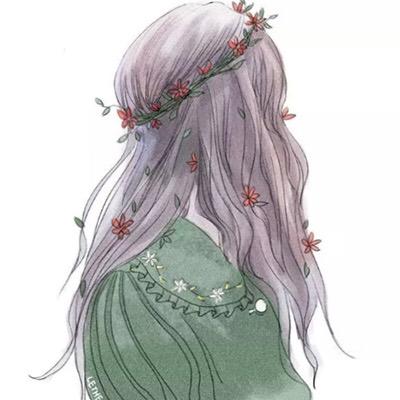女生动漫头像ins高级质感小众背影