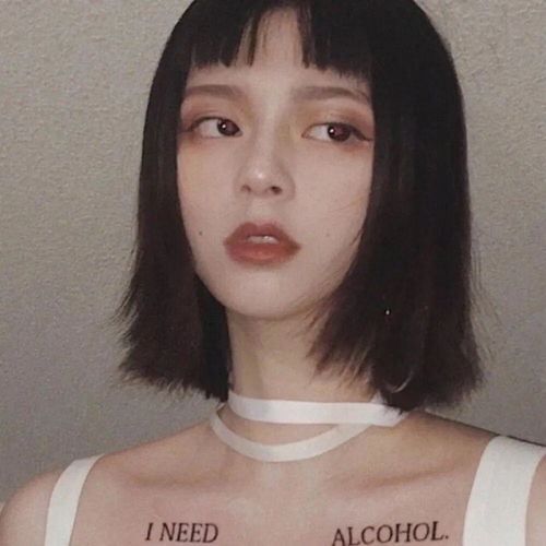 ins超好看女生头像