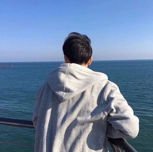 头像男ins高级质感背影女头