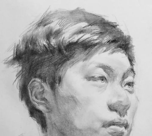 如何让你的素描头发看起来不死板粗糙有质感