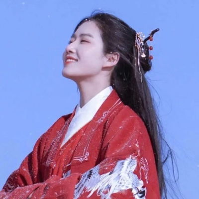 江孑ins意境古风气质魅力风恩典系女头