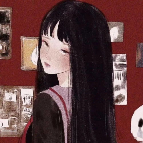 动漫女头像ins高级质感脸脸
