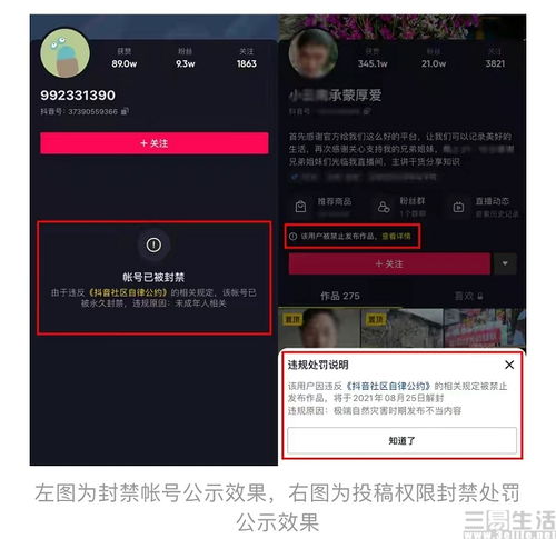 抖音上线违规账号公示功能,推动治理工作透明化
