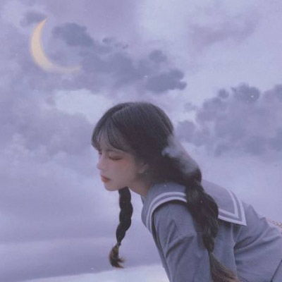 女人最适合的微信头像背影图片
