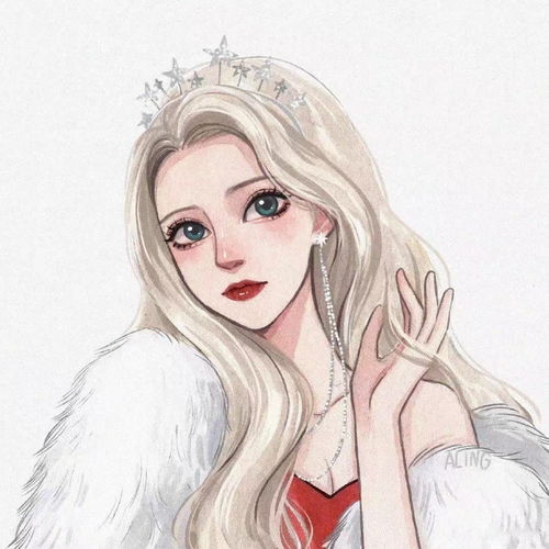 头像女ins高级质感真人白雪公主