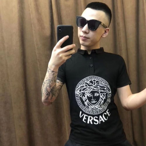 精神小伙上衣男夏季快手网红人苏6同款短袖男社会小伙衣服修身潮