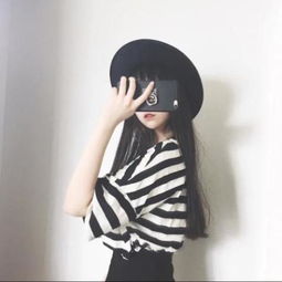 女生头像ins高级质感挡脸微信