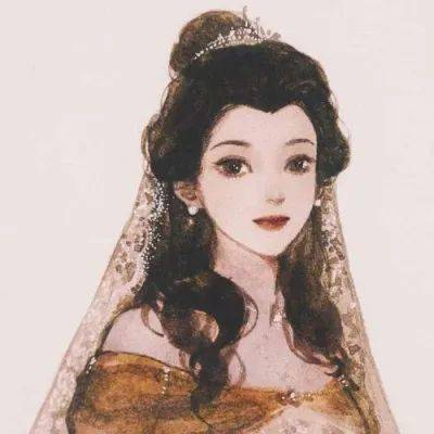 高清女生头像好看的手绘女头像