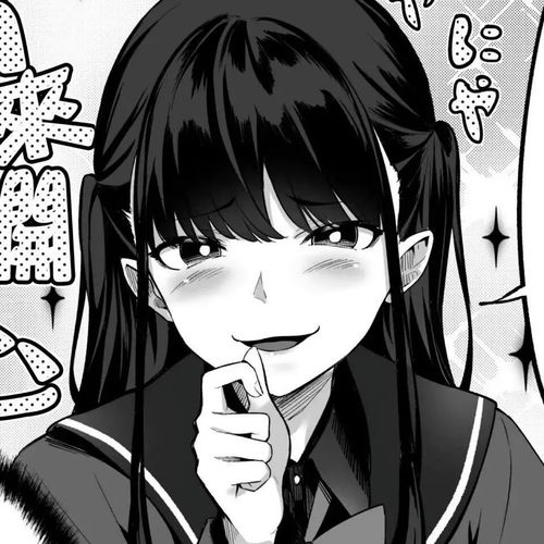 微信头像超绝美的黑白动漫风男生女生头像