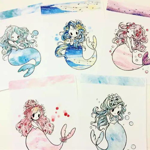 手帐控的最爱她用梦幻纸胶带作画,美爆了整个ins