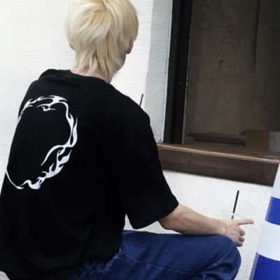 沈煜硕ins真人自截风格男头
