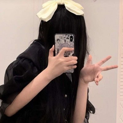 ins可爱不露脸女生头像