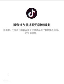抖音双劫微信小程序上线当日被腾讯停服
