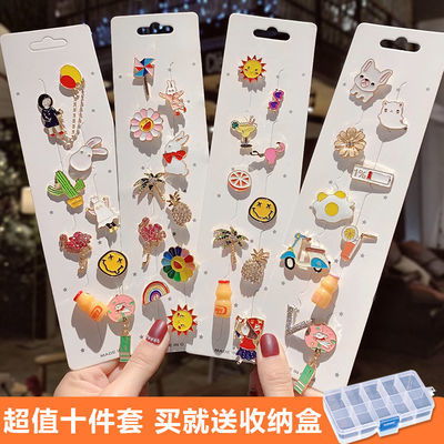 防走光扣可爱日系王一博胸针ins潮肖战个性设计同款卡通别针徽章
