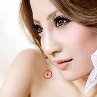 快手头像女生可爱锁骨