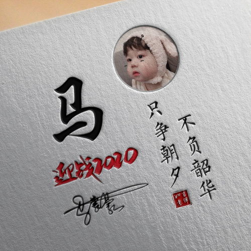 你该换微信头像了,新款迎战2020磨砂质感照片签名头像,不要错过