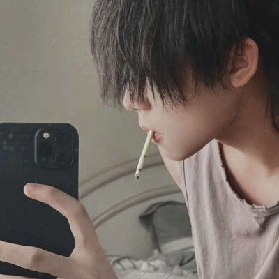 ins文艺范风格男生头像