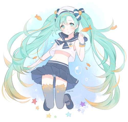 女生头像ins高级质感背面初音未来