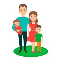 微信头像两个儿子四口之家图片微信头像图片大全