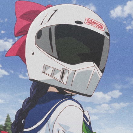 动漫女头爆音少女头盔少女头像