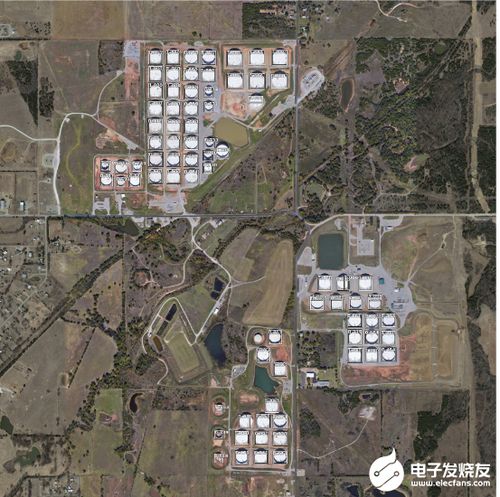 如何利用卫星图像对储油罐的体积进行估计