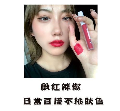 抖音同款ins口红唇釉哑光女学生款网红同款不掉色不沾杯唇彩唇蜜